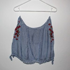 Hollister off the shoulder top